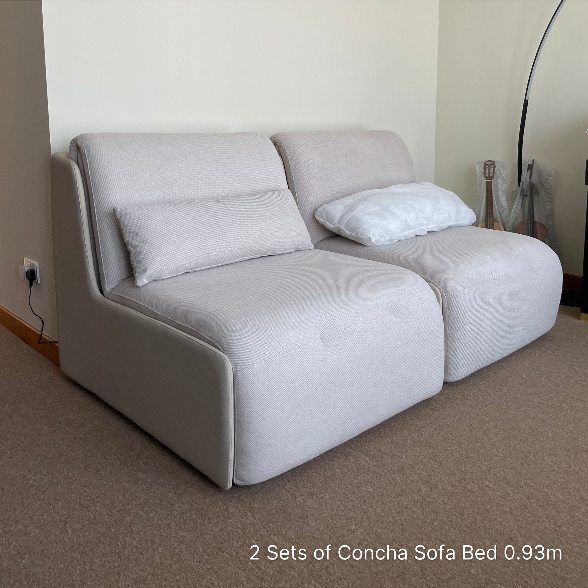Concha Electric Fabric Sofa Bed