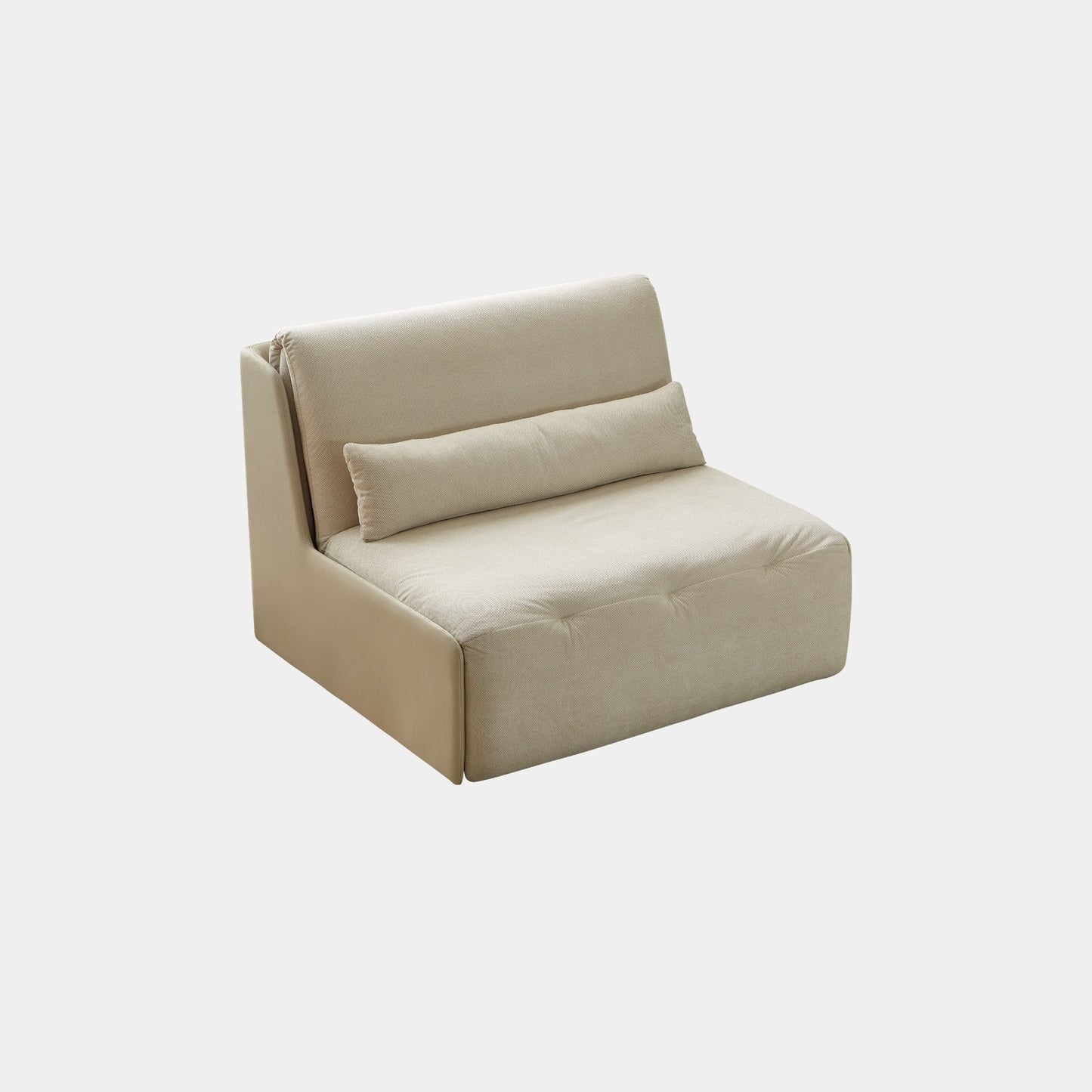 concha electric fabric sofa bed white