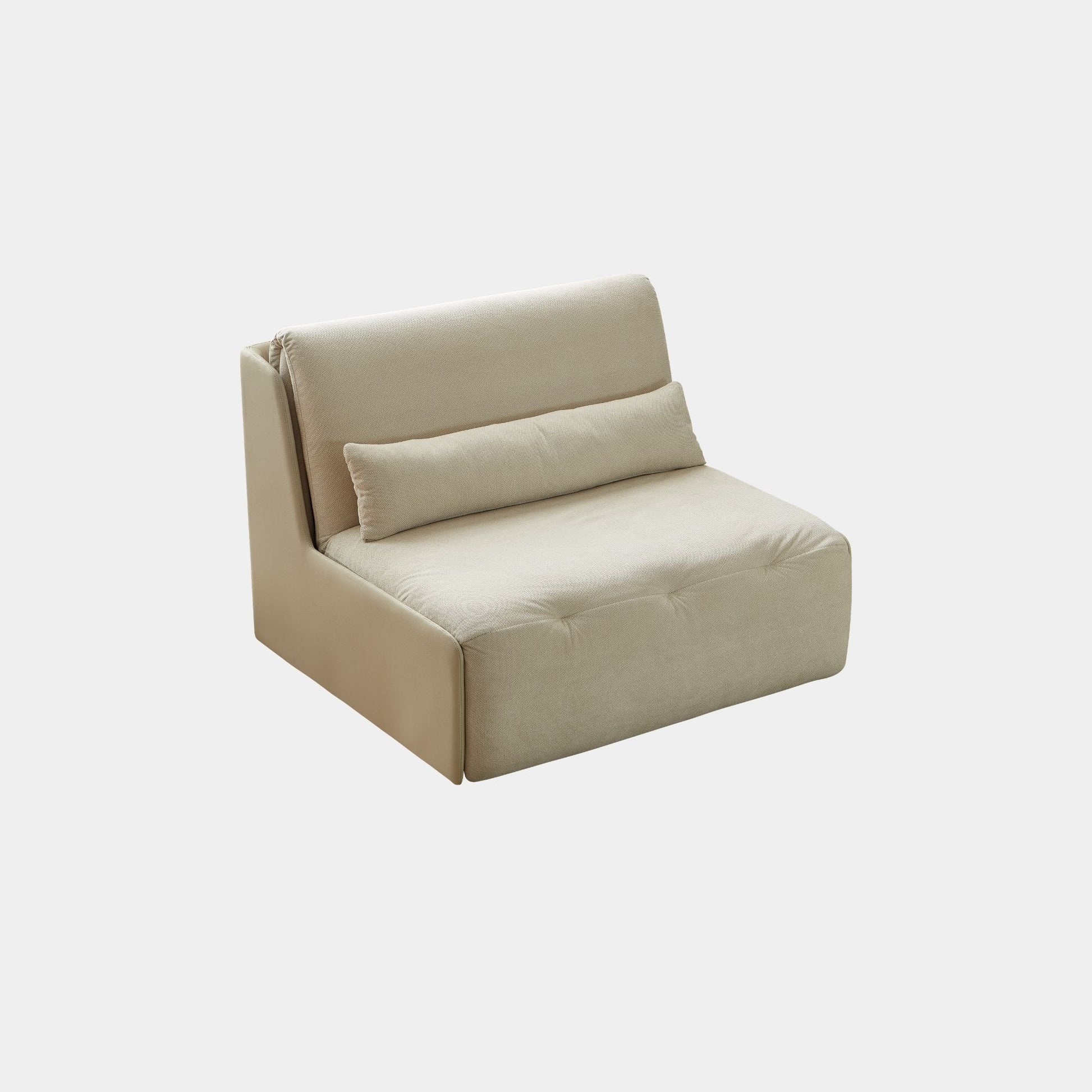 concha electric fabric sofa bed white