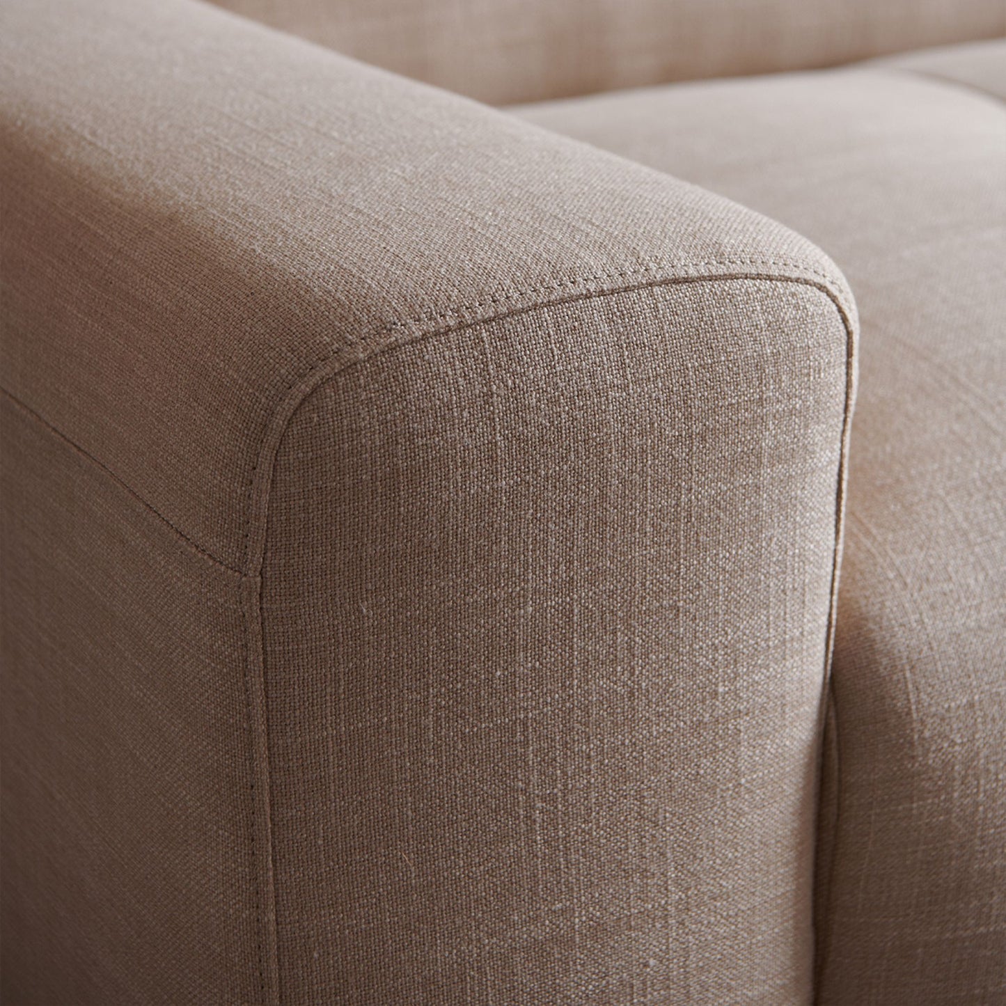 Cove beige fabric sofa