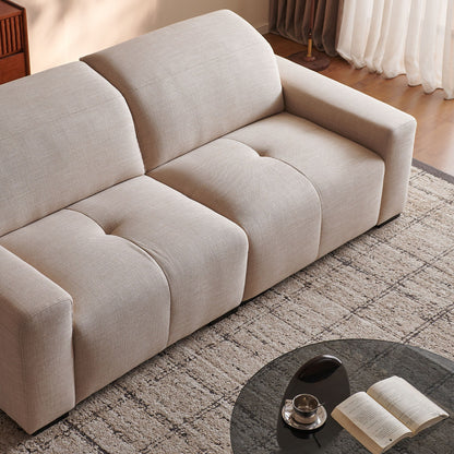 Cove beige fabric sofa