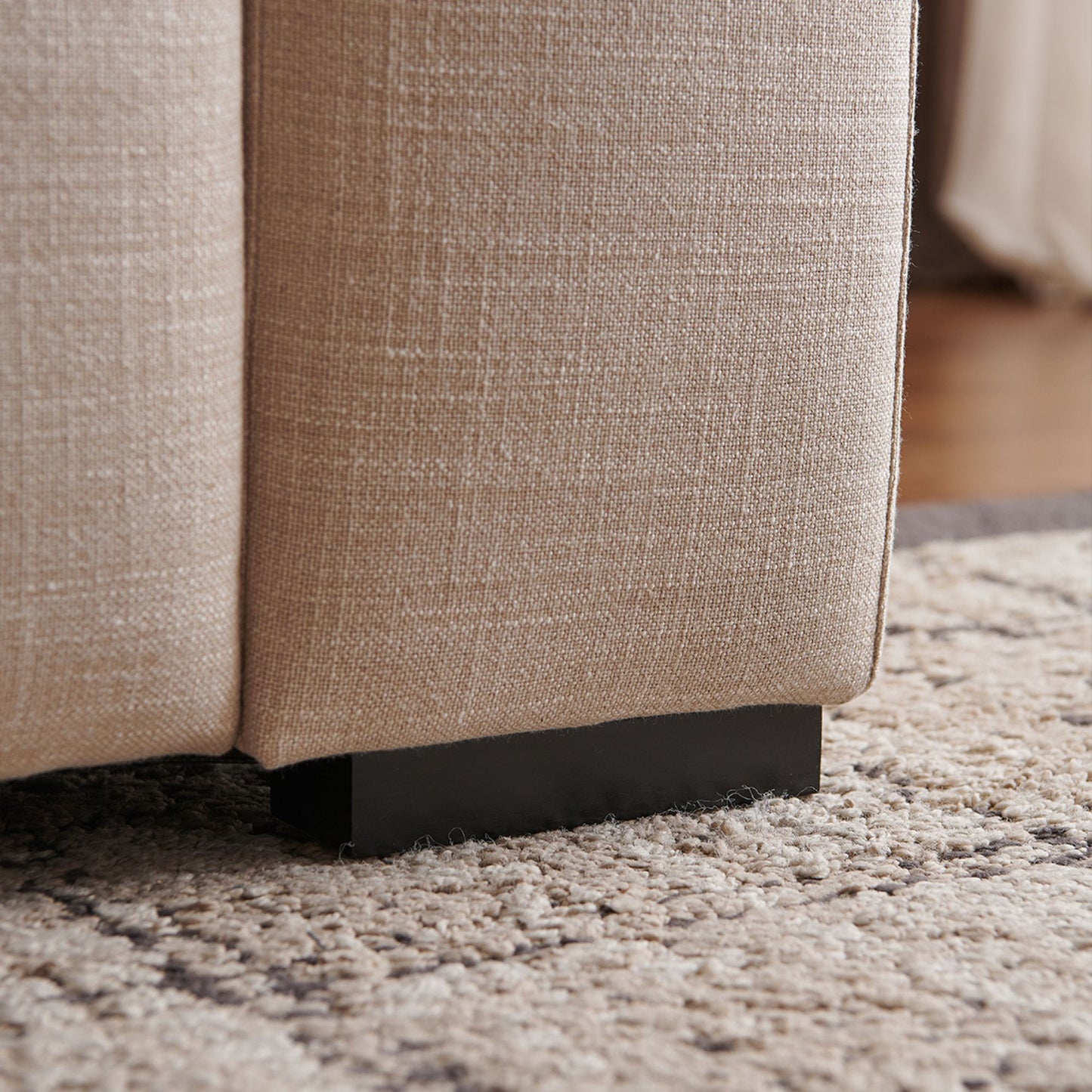 Cove beige fabric sofa