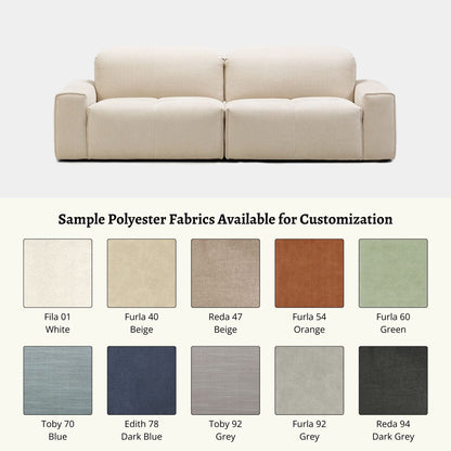 Cove fabric sofa customizable fabric colour sample options (Other)