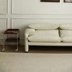 Crest Fabric Adjustable Backrest Sofa