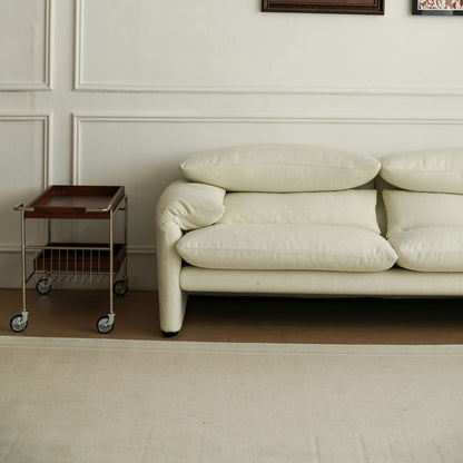 Crest Fabric Adjustable Backrest Sofa