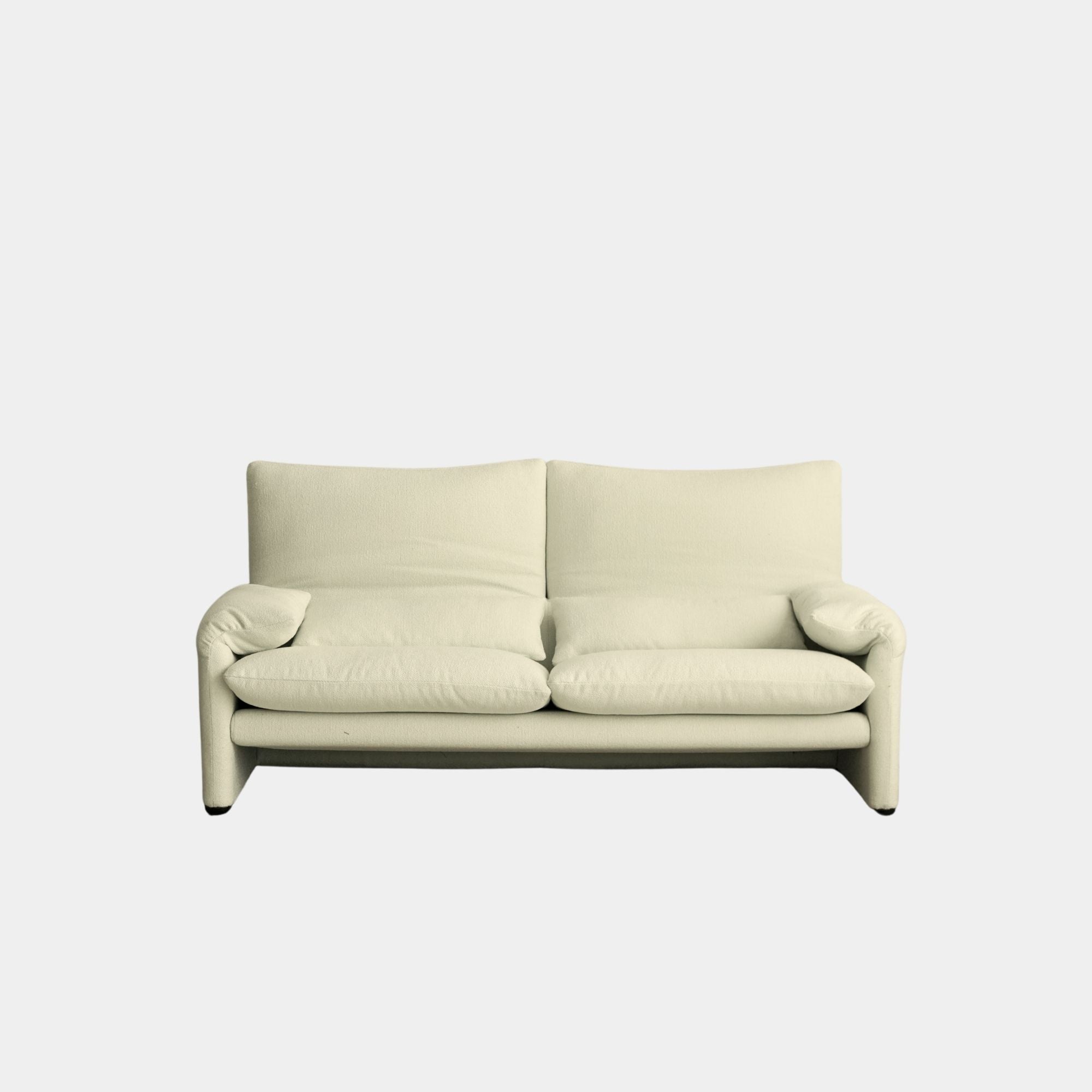 crest fabric adjustable backrest sofa beige