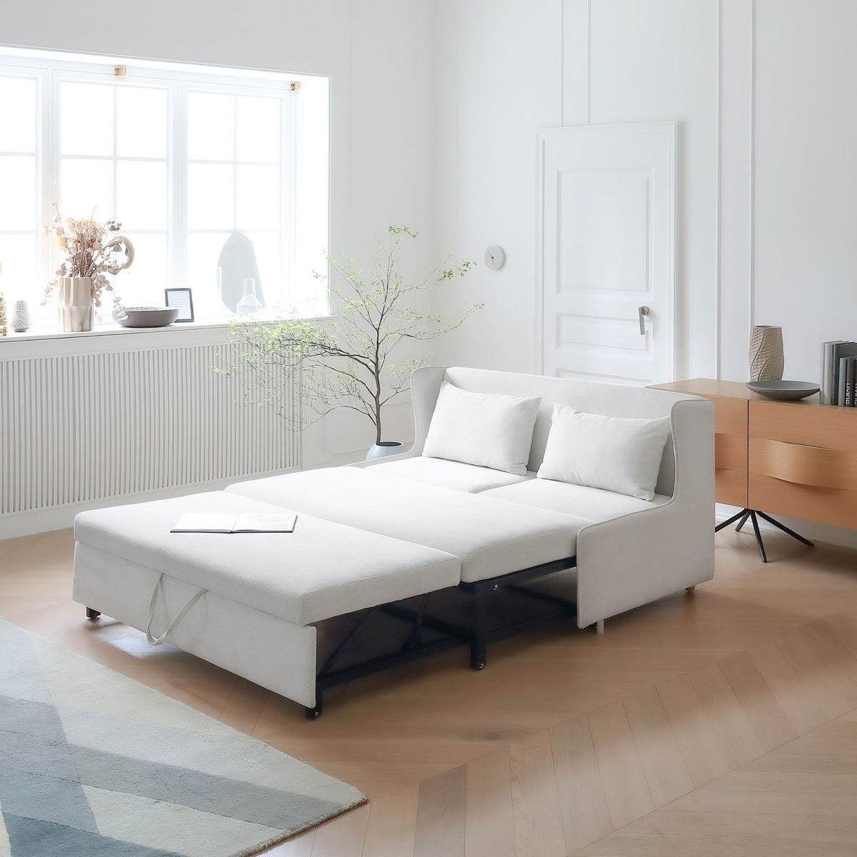 Crown Fabric Sofa Bed
