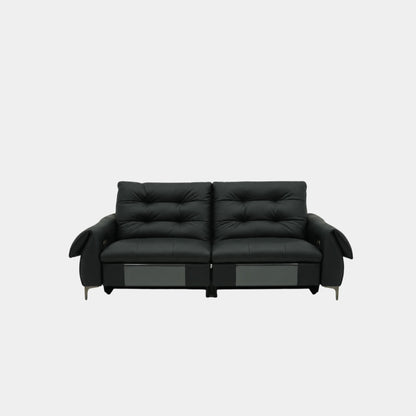 cruise 2 seat recliner sofa black