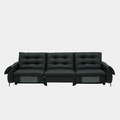 cruise 3 seat recliner sofa black