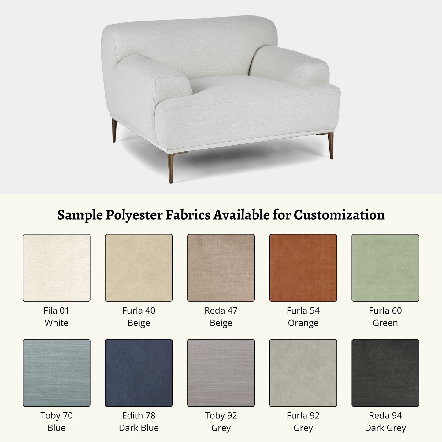 Crystal armchair fabric customization (Other)