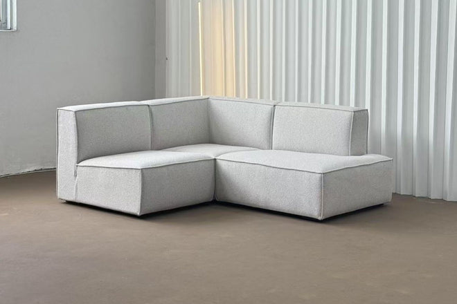Cubix 171cm Beige Fabric (Fila 40) Corner Sectional Sofa Joey | Jun 25