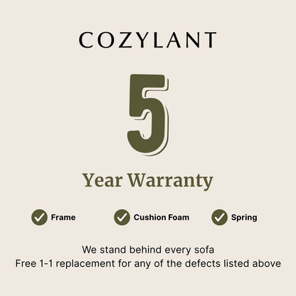 5 year warranty
