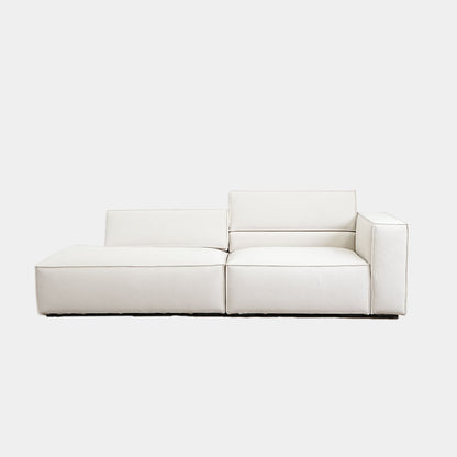 cubix fabric adjustable backrest one arm sofa right beige