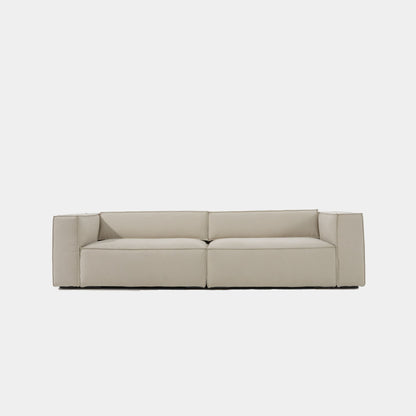 Cubix adjustable backrest sofa beige