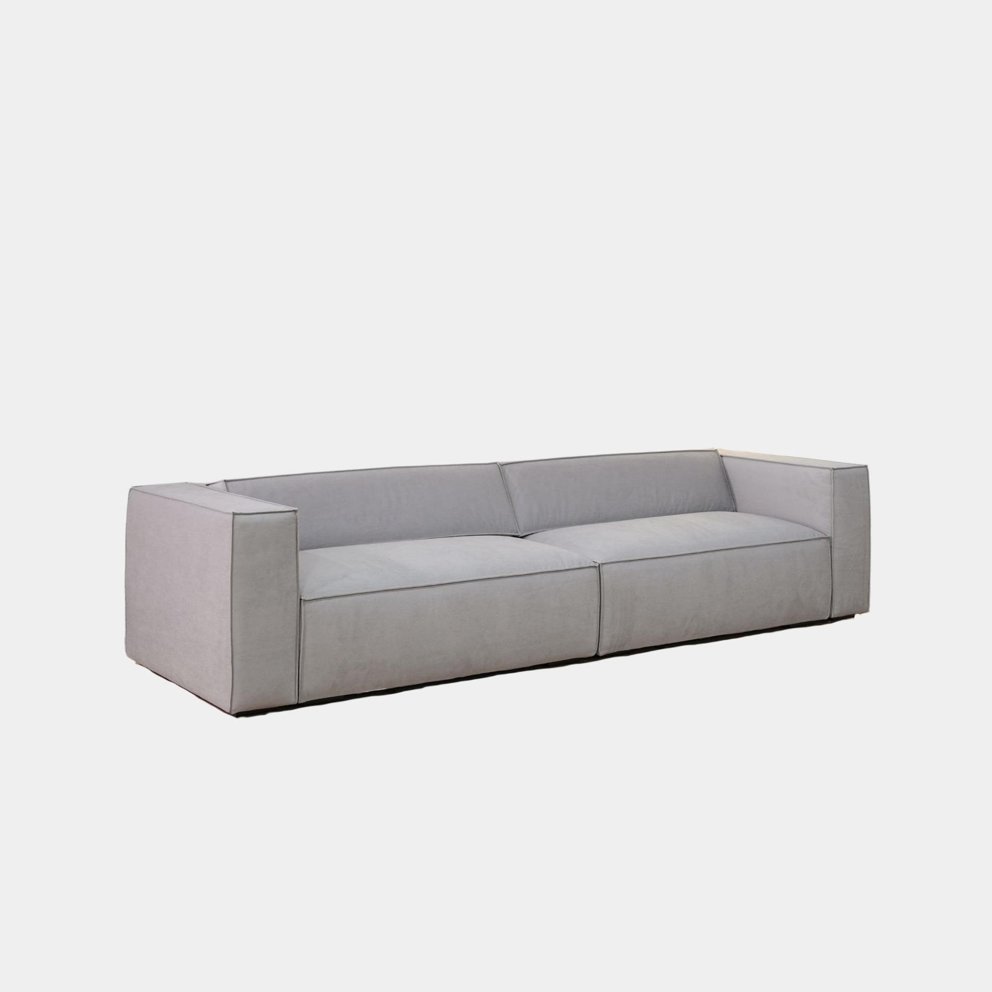 Cubix adjustable backrest sofa grey
