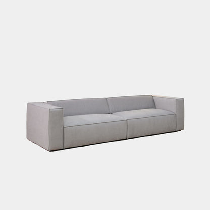 Cubix adjustable backrest sofa grey