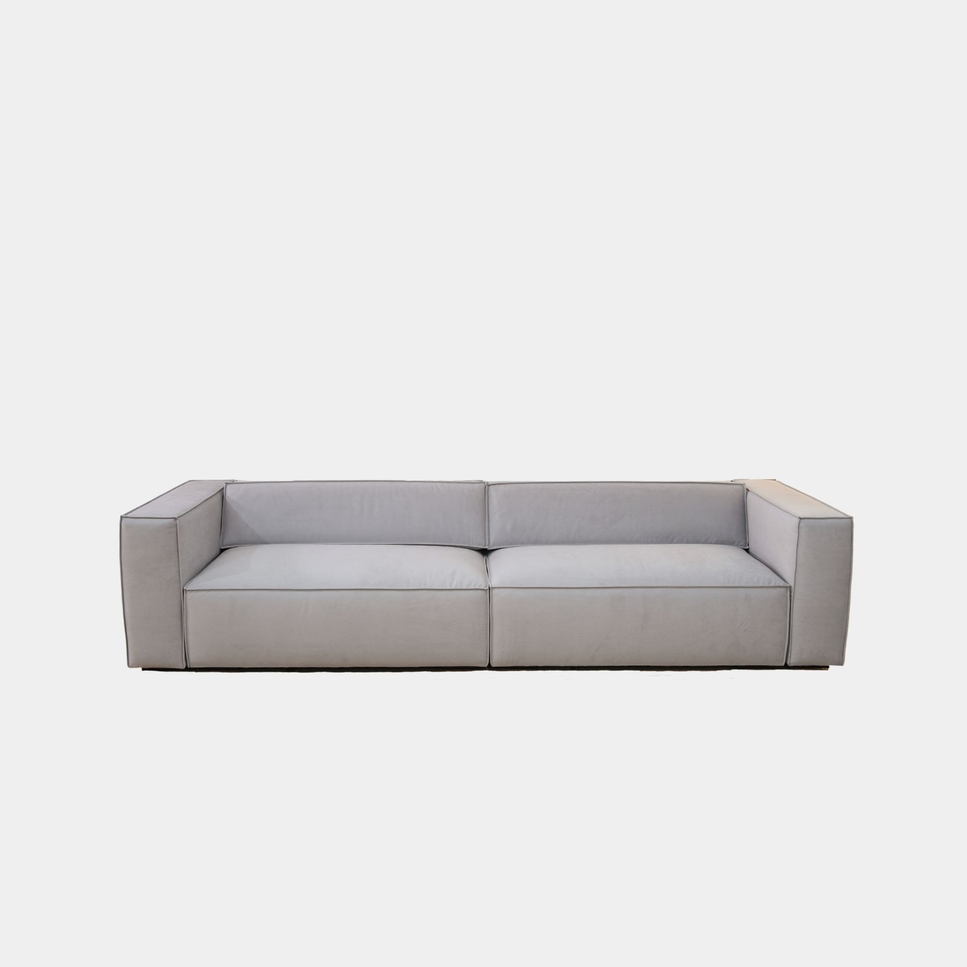 Cubix adjustable backrest sofa grey