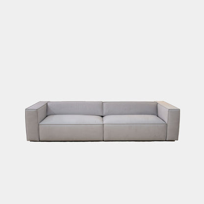Cubix adjustable backrest sofa grey