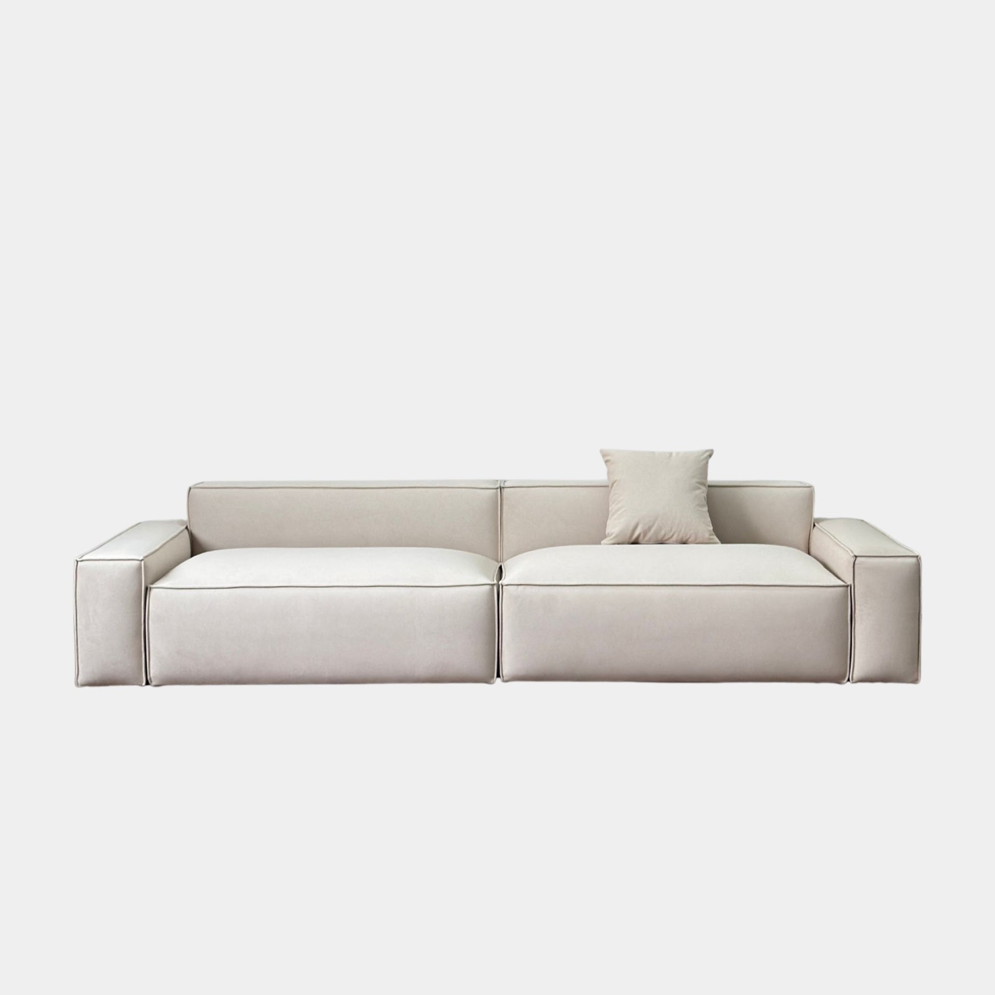 cubix fabric sofa beige