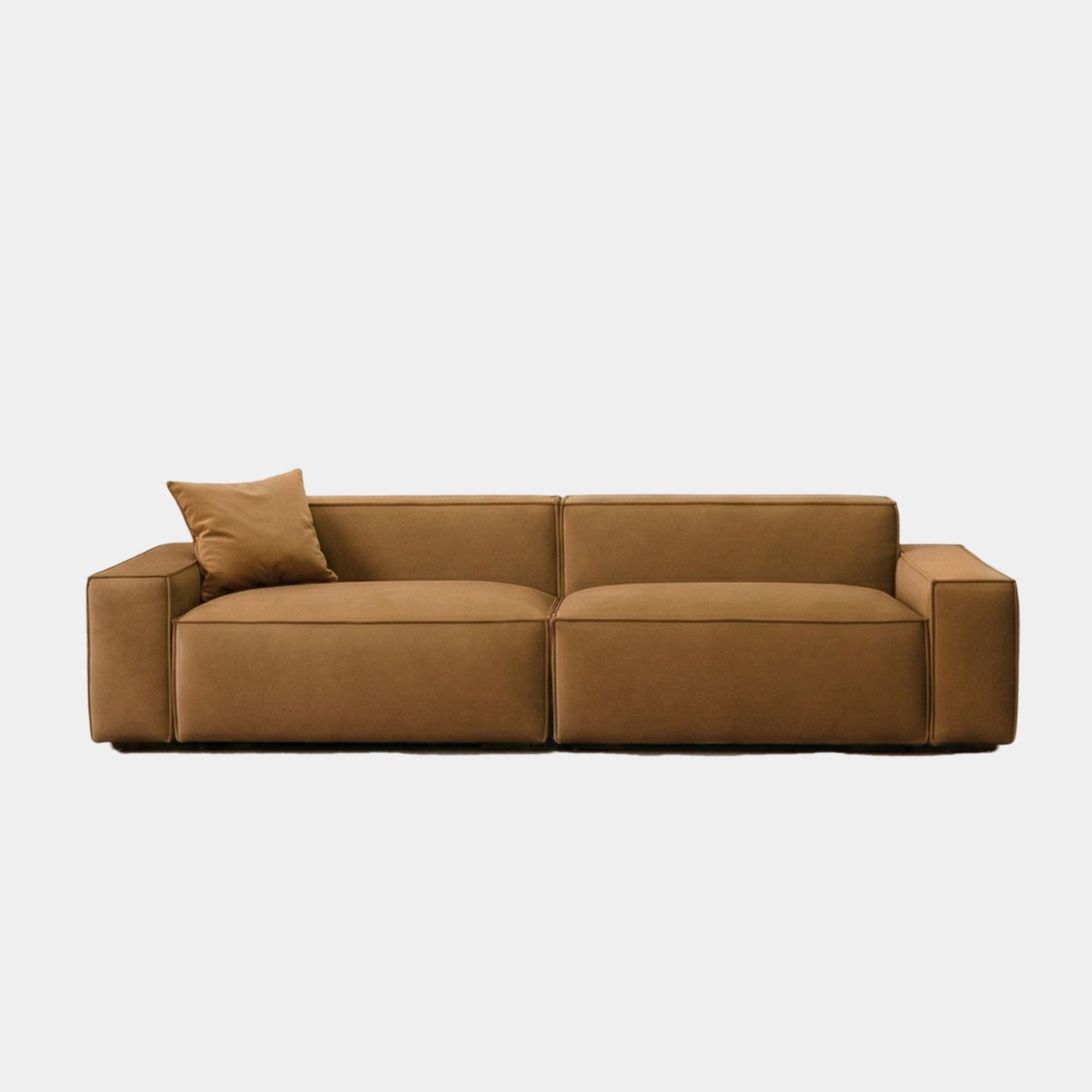 cubix fabric sofa brown