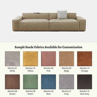 Cubix fabric sofa suede fabric sample options (Other)