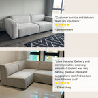 Cubix fabric sofa reviews from customers