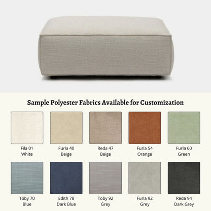 Cubix ottoman blended polyester fabric customization (Other)