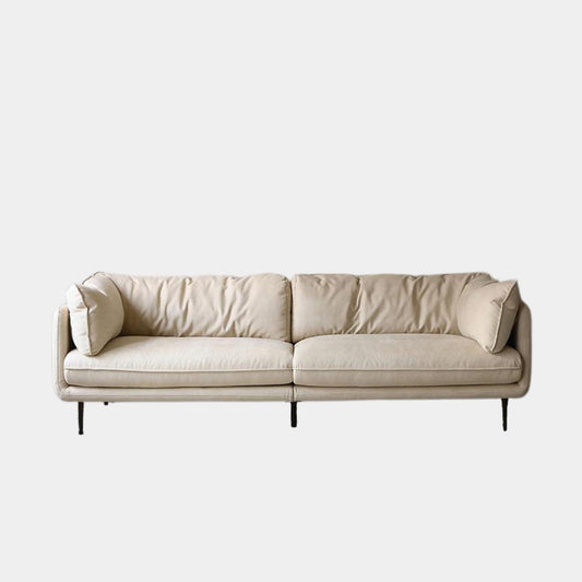 cuddle fabric sofa white