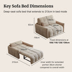 Cutey Electric Fabric Sofa Bed
