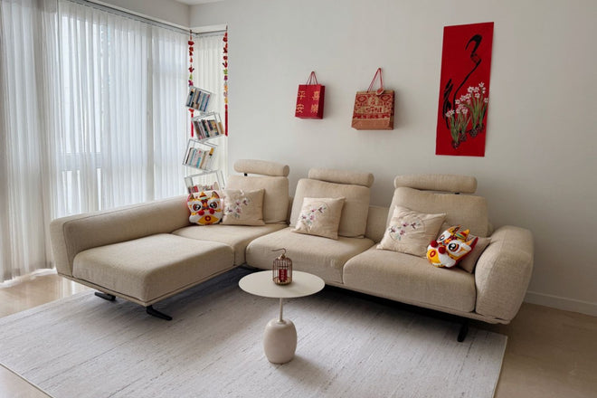 Ocean water resistant rug - Cloud 300cm x 200cm Sunnie Chua