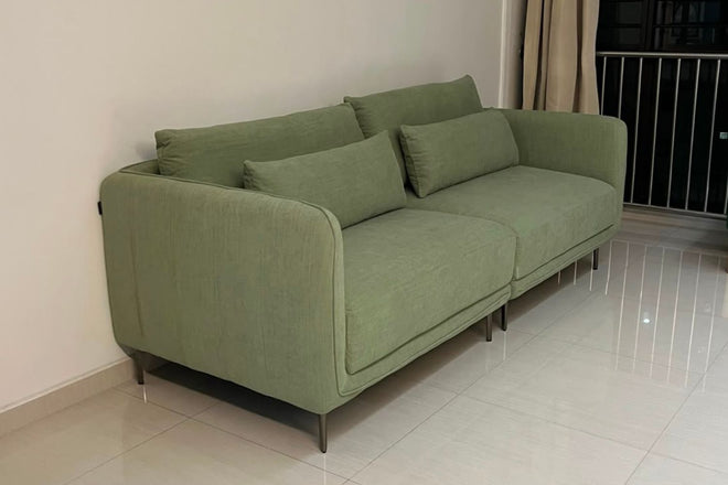 Casper 220cm Green Fabric Sofa Lee Sio Boon | June 2026