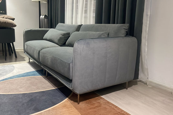 Casper 220cm Grey Fabric Sofa Hanis | Jan 2026
