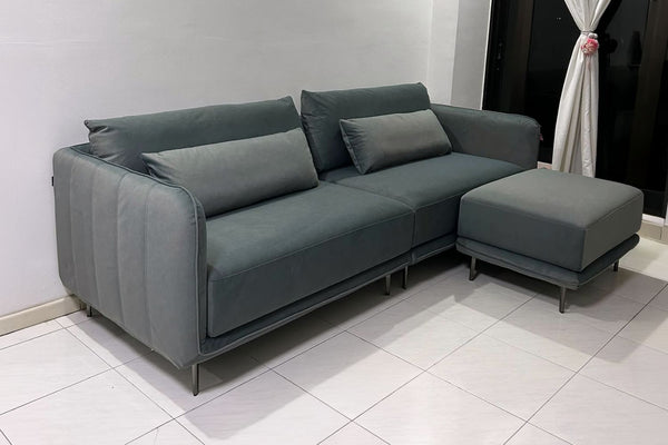 Casper 240cm Dark Grey (Furla-97) Fabric Sofa Jaslin Ng | Sep 26