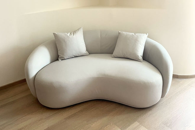 Cashew 180cm Beige Fabric Sofa Lydia Tan | Jul 25