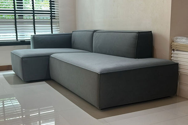 Cubix 255cm Dark Grey Fabric L Shape Sectional Sofa Dexter Lim | Apr 26