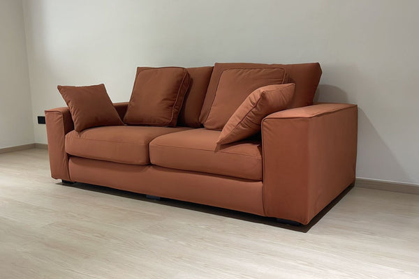 Coastal 200cm Orange (Ease-18) Fabric Sofa Hasan Azmi | Mar 26