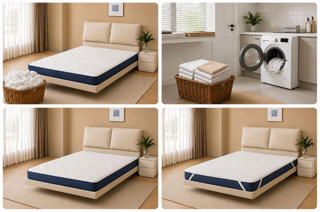 Changing and cleaning mattress bedding