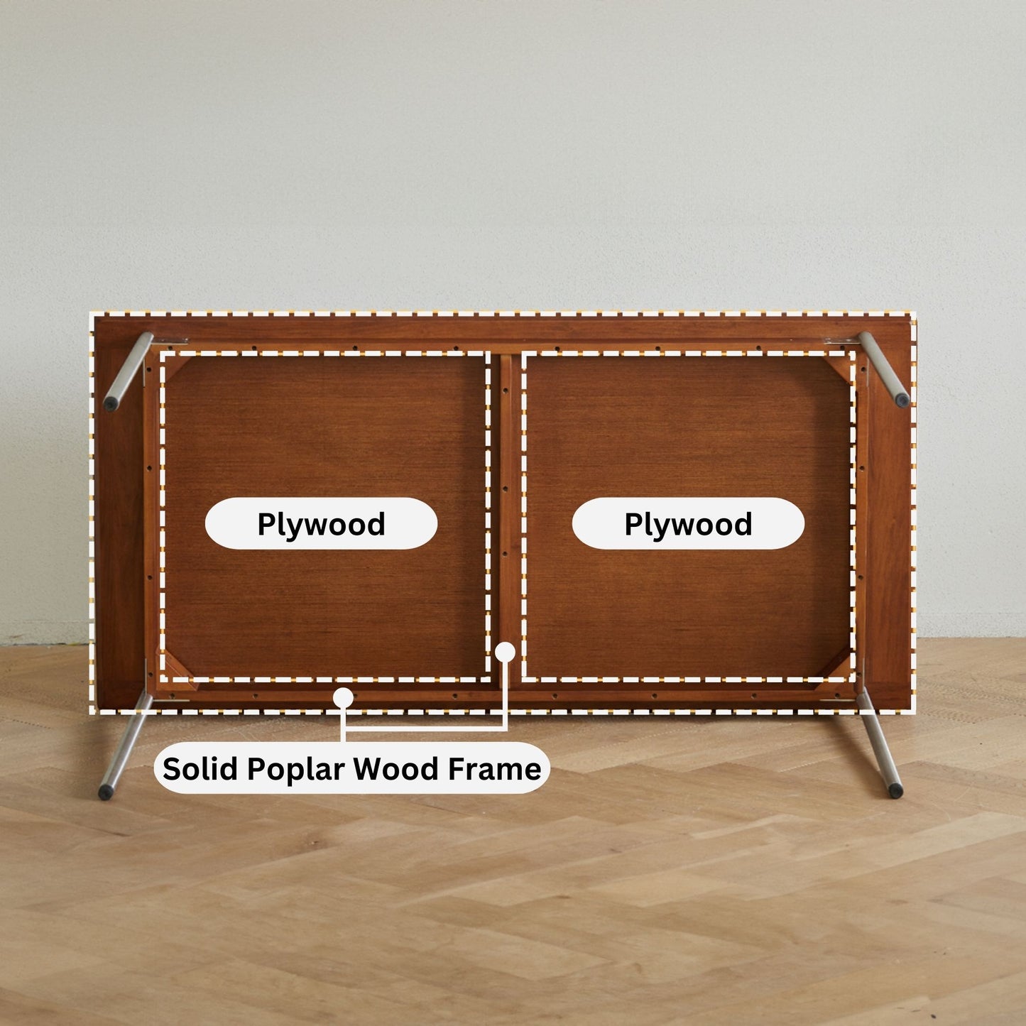 Taylor sintered stone bottom table structure 