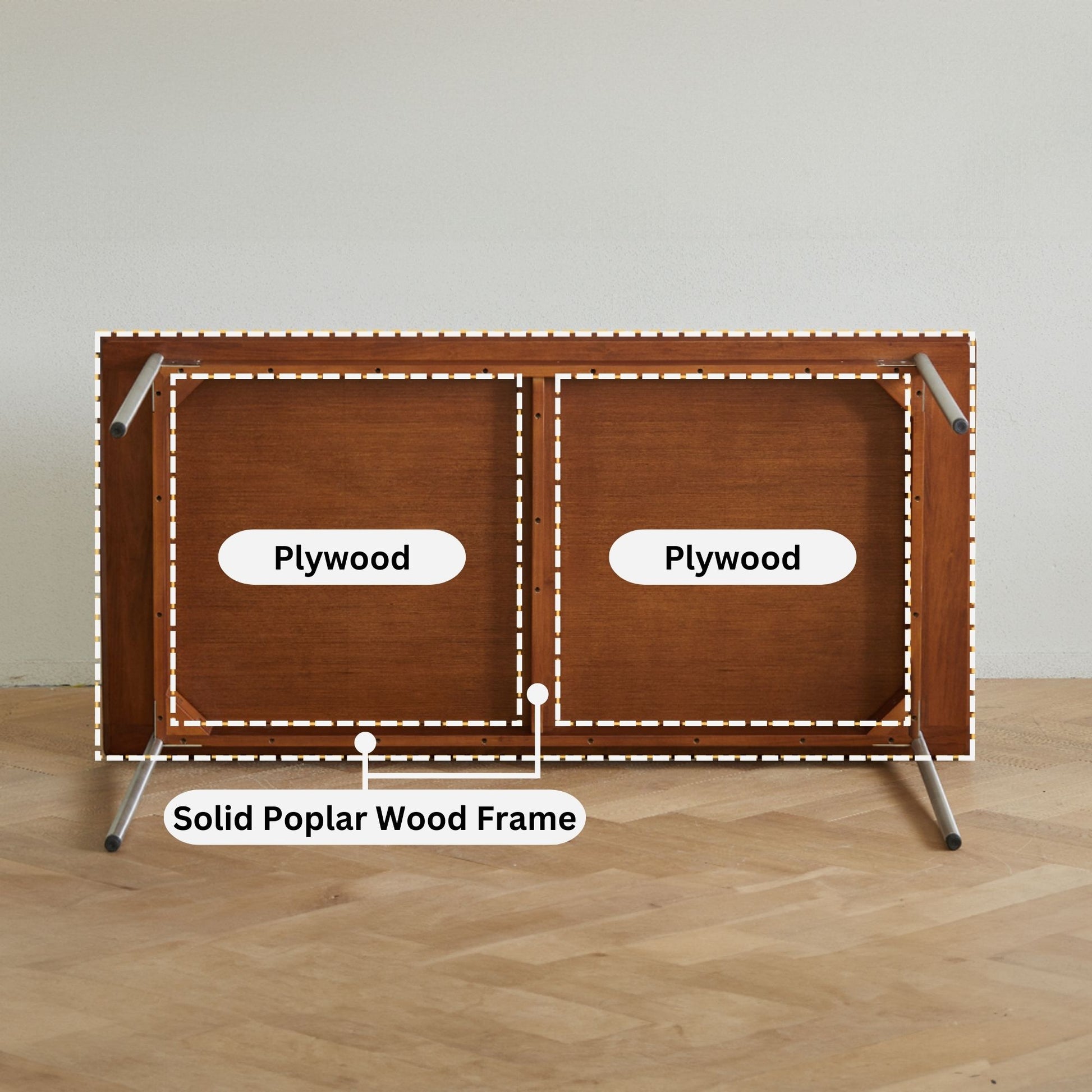 Taylor sintered stone bottom table structure 