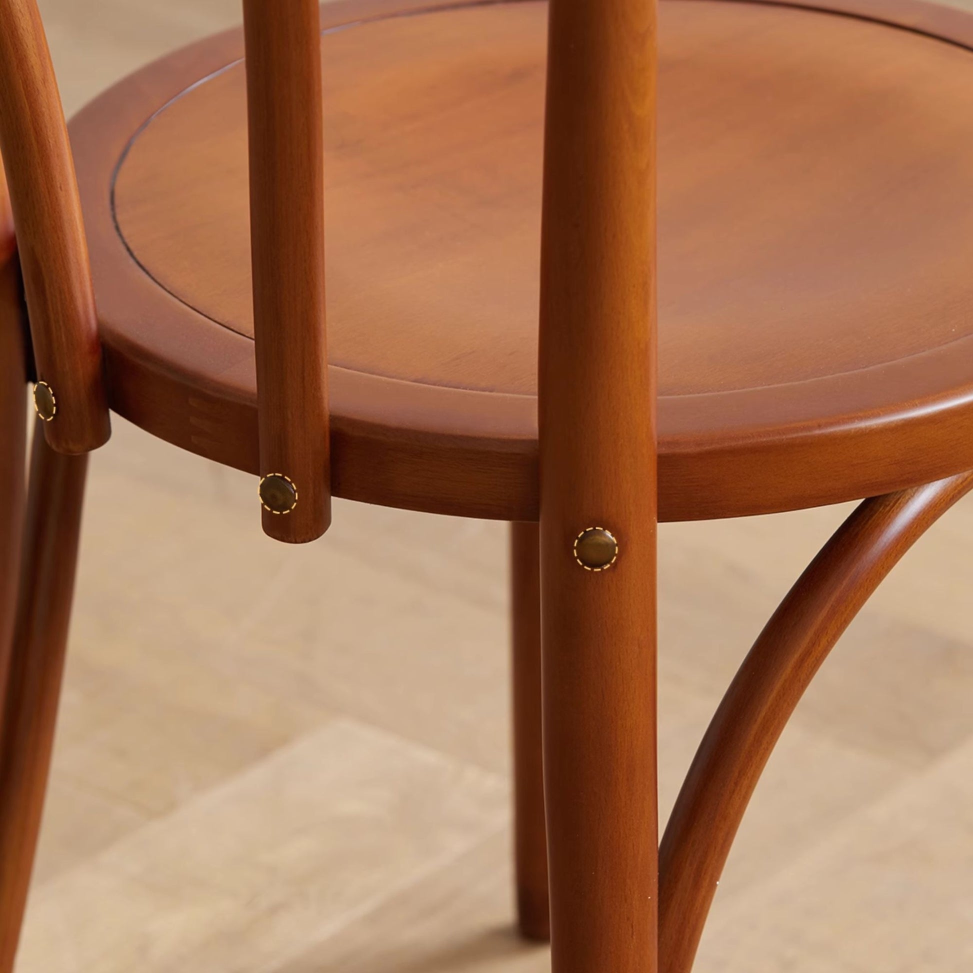 Teddy beech wood chair