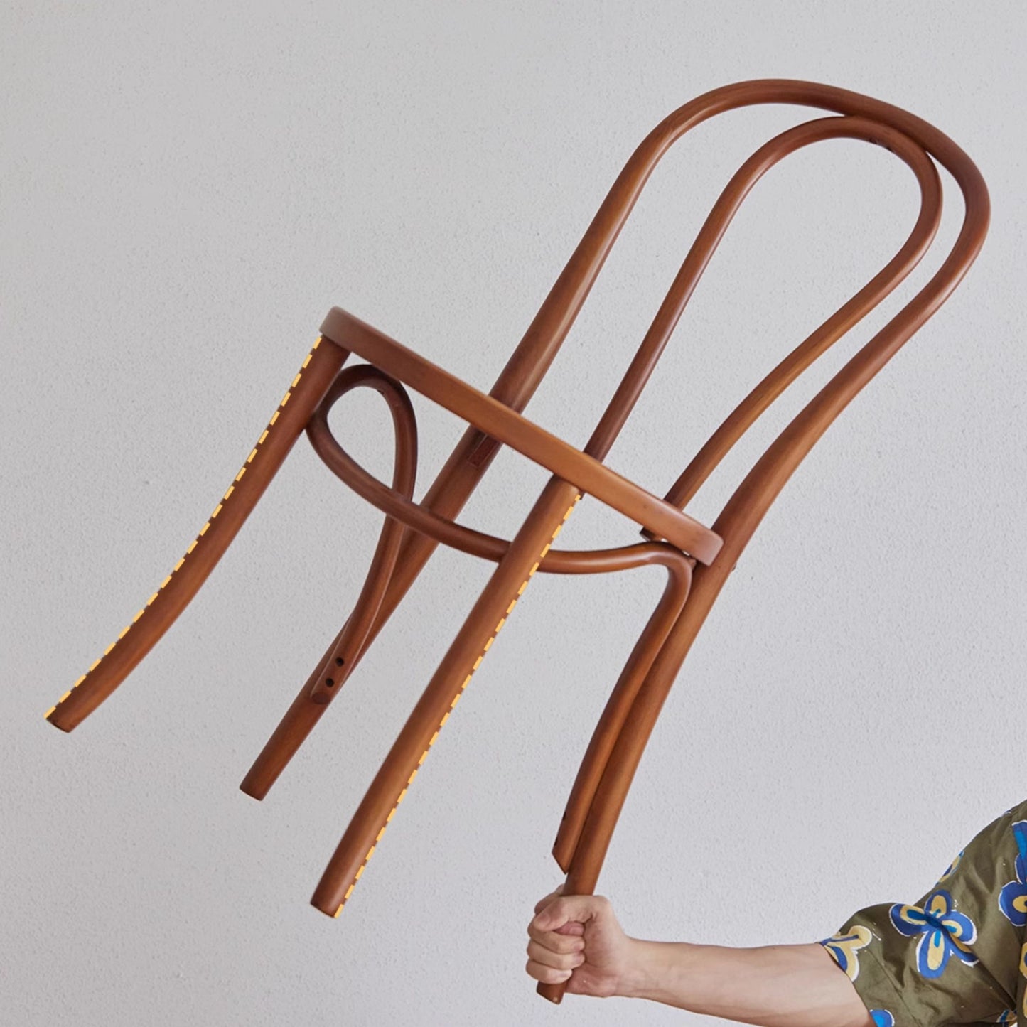 Teddy beech wood chair