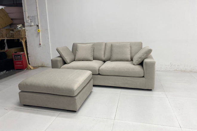 Coastal 210cm Grey (Furla-46) Fabric Sofa Eric Cheong | Jan 25