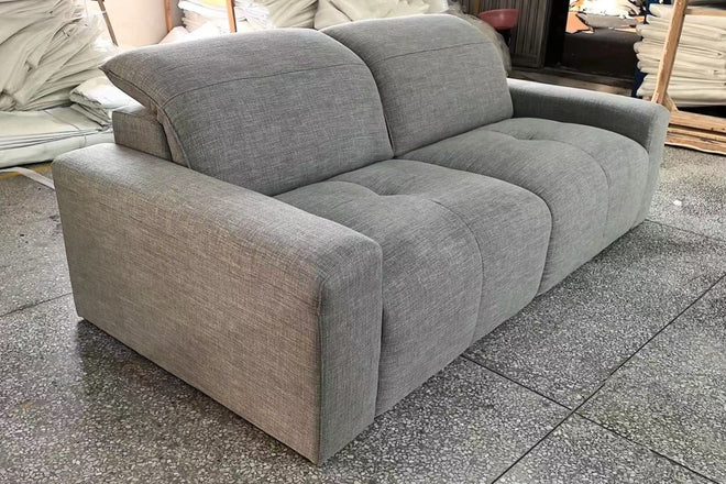 Cove 210cm Grey Fabric Sofa Raymond | Dec 24