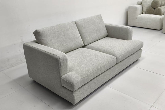 Crescent 180cm Grey Fabric Sofa Noor Azlinah | Feb 25