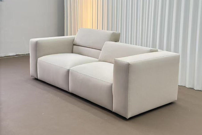 Cubix 230cm Beige (Furla 40) Adjustable Backrest Fabric Sofa Timothy Zhang | Jan 25