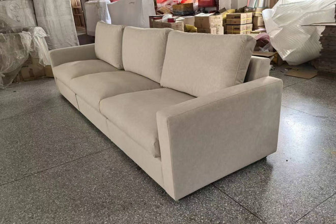 Chalet 290cm Beige (Furla 42) Fabric Sofa Michael | Dec 24