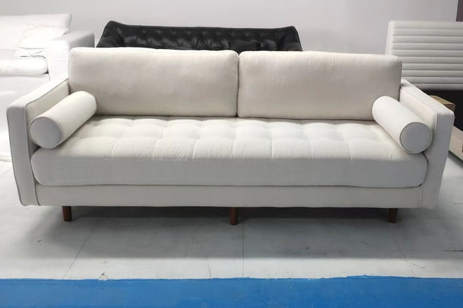 Castle 220cm Beige (Medici-02) Fabric Sofa Hamdan Othman | Jun 24 