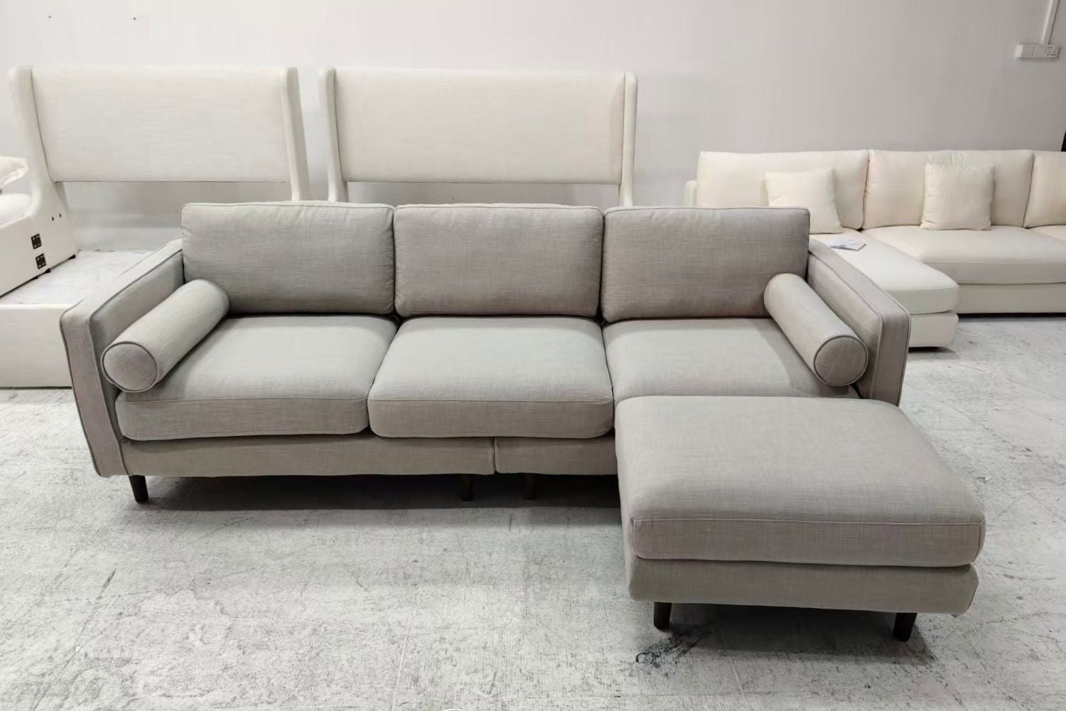 Castle 240cm Grey Fabric Sofa Wendy Woo | Oct 25