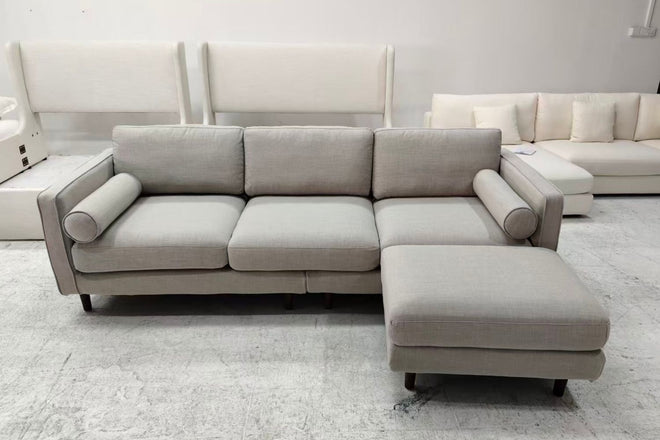 Castle 240cm Grey Fabric Sofa Wendy Woo | Oct 25