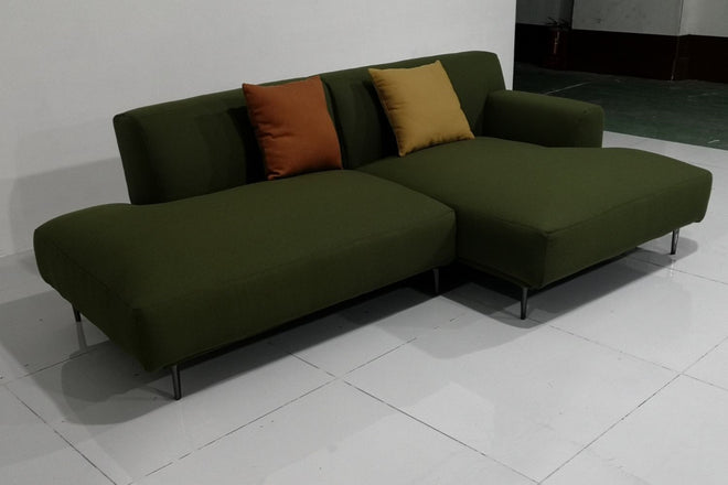 Crystal 240cm Green (Cloud 16) Fabric Sectional Sofa Shimin | Oct 24